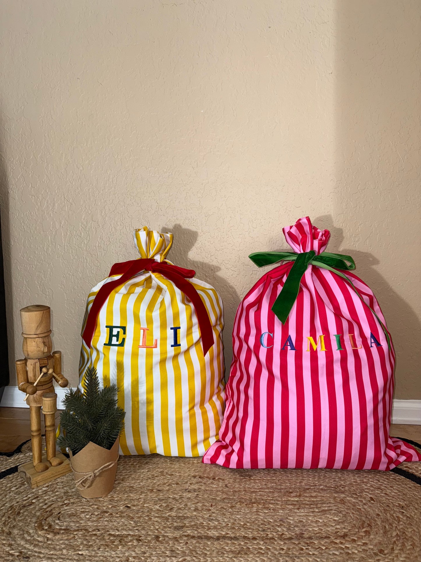 Personalized Santa Sacks