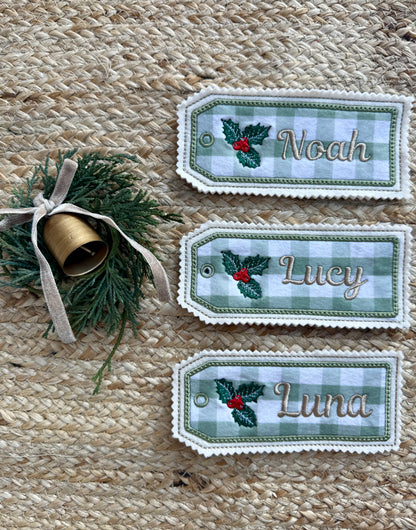 Personalized Felt Name Tags