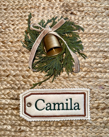 Personalized Felt Name Tags