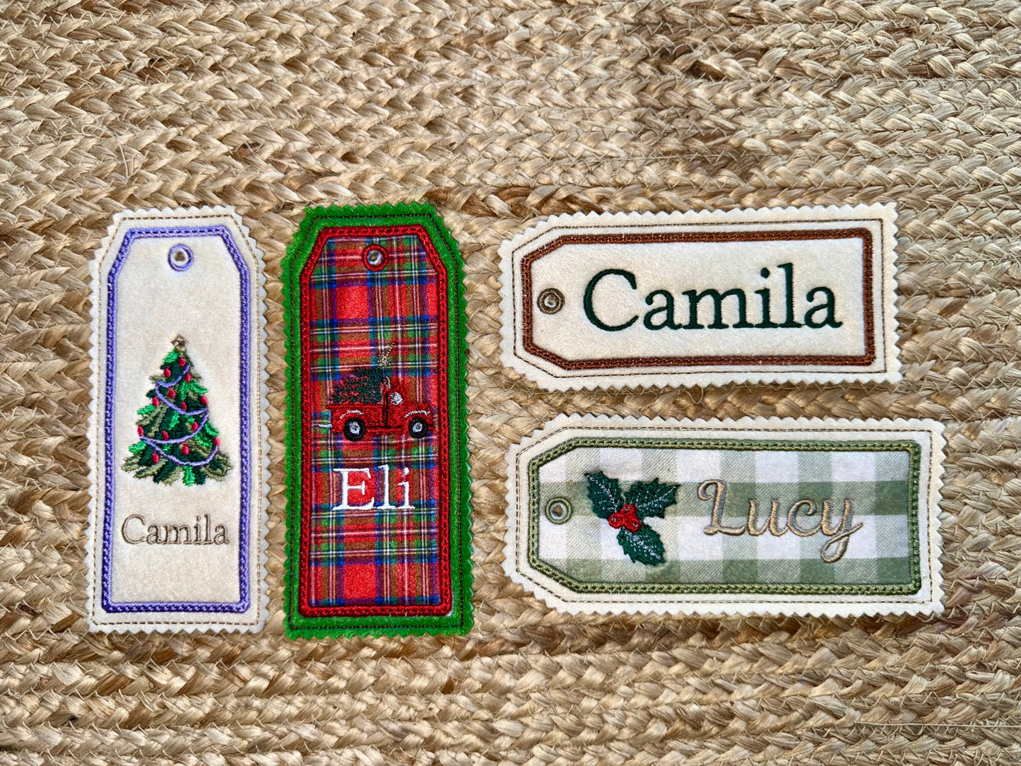 Personalized Felt Name Tags