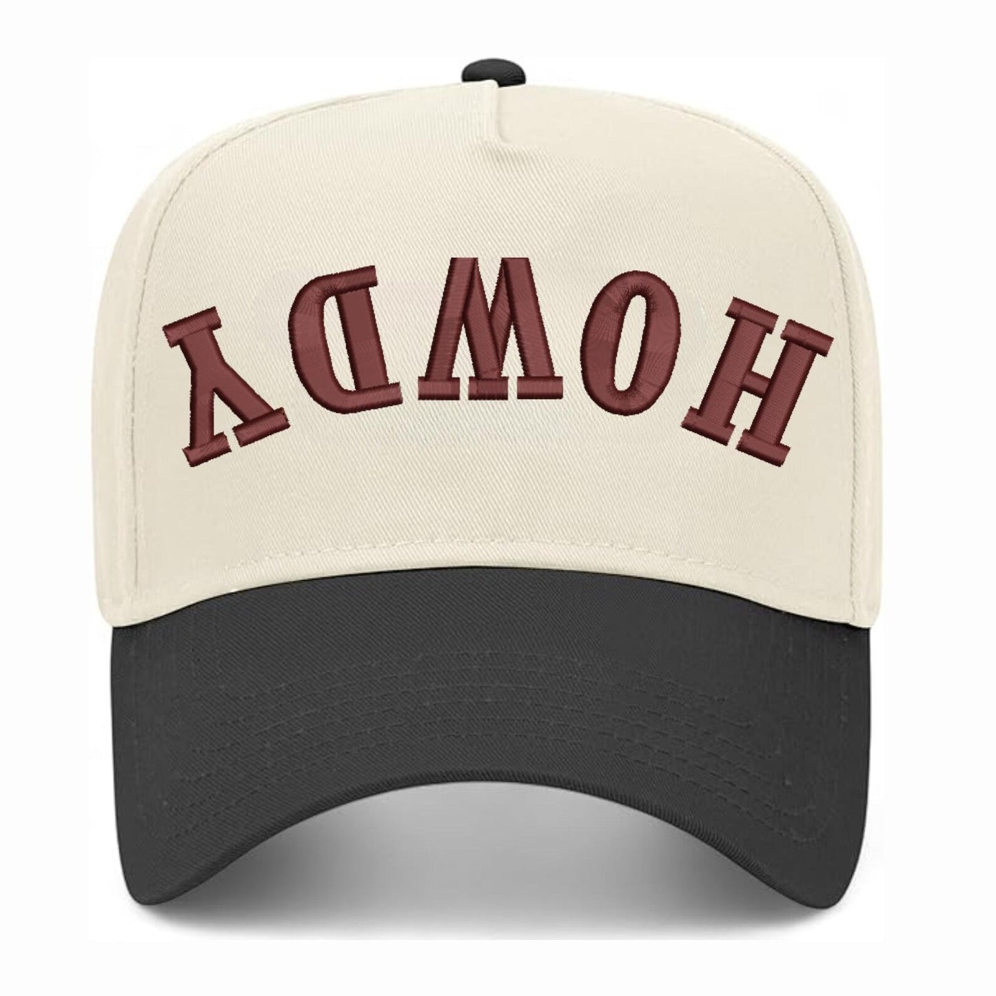 Upside Down Howdy Hat