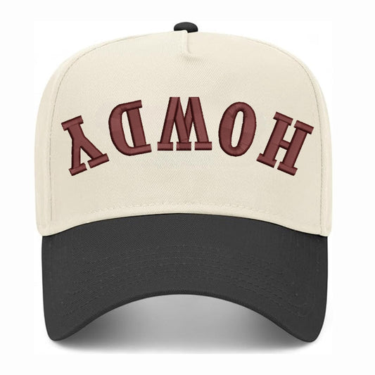 Upside Down Howdy Hat